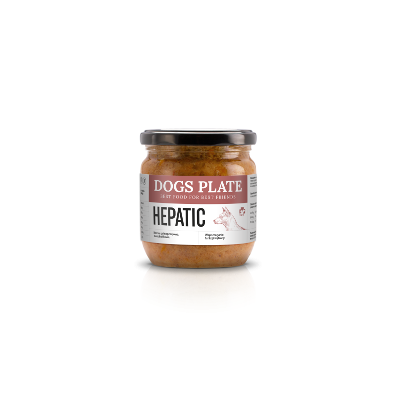 Dogs Plate Vet Hepatic 360g