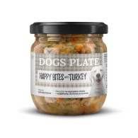 Karma mokra dla psa Dogs Plate Happy Bites z indykiem 380 g