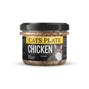 Karma mokra dla kota Cats Plate Chicken Kurczak 180 g