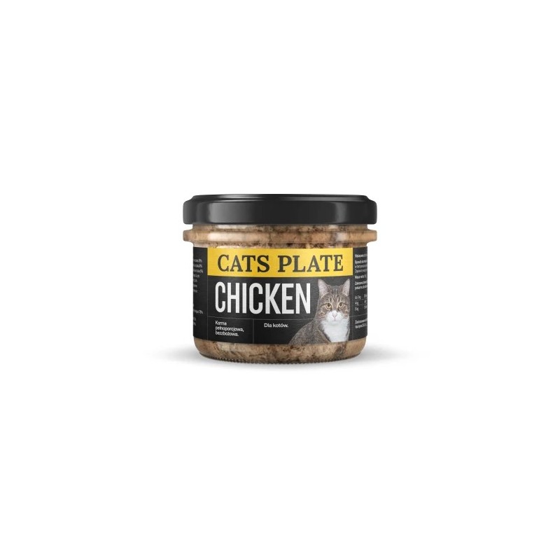 Karma mokra dla kota Cats Plate Chicken Kurczak 180 g