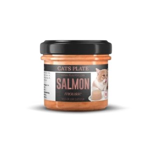 Karma mokra dla kota Cats Plate Salmon Mousse Łosoś 100 g