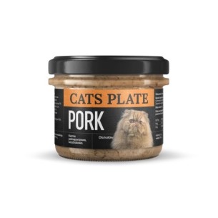 Karma mokra dla kota Cats Plate Pork Wieprzowina 180 g