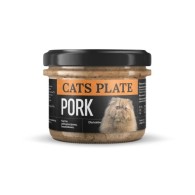 Karma mokra dla kota Cats Plate Pork Wieprzowina 180 g